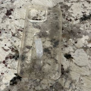 Size 13 pro max gold sparkle Loopy phone case